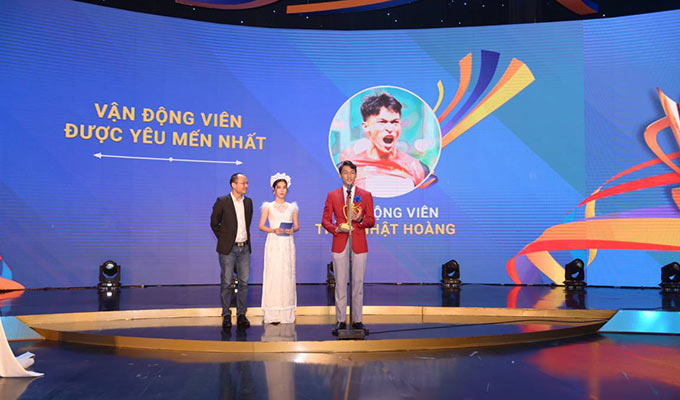 Trần Nhật Hoàng là "VĐV được yêu thích nhất" của Cúp chiến thắng 2019 