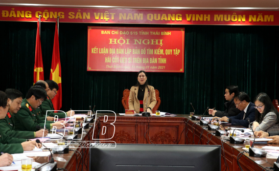 Chuẩn bị tốt c&aacute;c điều kiện để cất bốc, quy tập h&agrave;i cốt liệt sĩ tại huyện Th&aacute;i Thụy