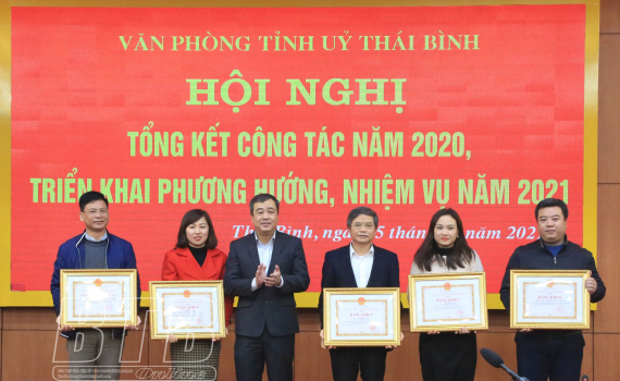 Văn ph&ograve;ng Tỉnh ủy triển khai nhiệm vụ năm 2021