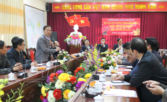  Vũ Thư gặp mặt c&aacute;c cơ quan th&ocirc;ng tấn b&aacute;o ch&iacute; nh&acirc;n dịp xu&acirc;n T&acirc;n Sửu 2021