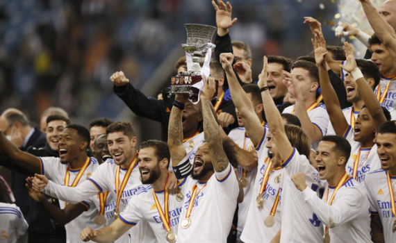 Thắng thuyết phục Athletic Bilbao, Real Madrid gi&agrave;nh Si&ecirc;u c&uacute;p T&acirc;y Ban Nha