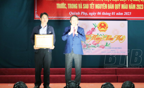 Quỳnh Phụ: Triển khai phương &aacute;n bảo đảm an ninh trật tự trong dịp tết Nguy&ecirc;n đ&aacute;n