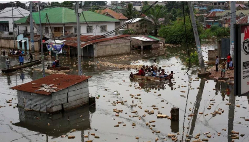 Lũ lụt nhấn ch&igrave;m lưu vực s&ocirc;ng Congo, hơn 300 người thiệt mạng