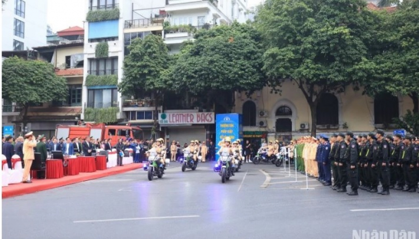 Ph&aacute;t động ra qu&acirc;n Năm An to&agrave;n giao th&ocirc;ng với ba mục ti&ecirc;u