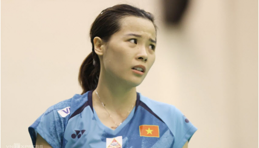 Th&ugrave;y Linh bị loại sớm giải Ấn Độ Mở rộng 2024