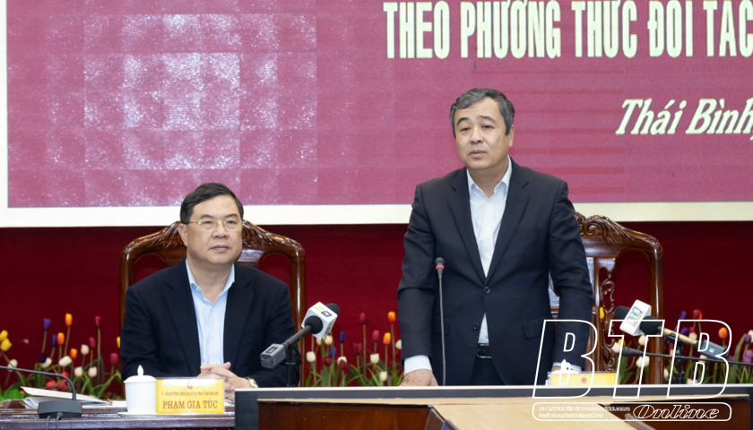 Triển khai quyết định ph&ecirc; duyệt chủ trương đầu tư tuyến đường bộ cao tốc CT.08, đoạn qua tỉnh Nam Định v&agrave; Th&aacute;i B&igrave;nh