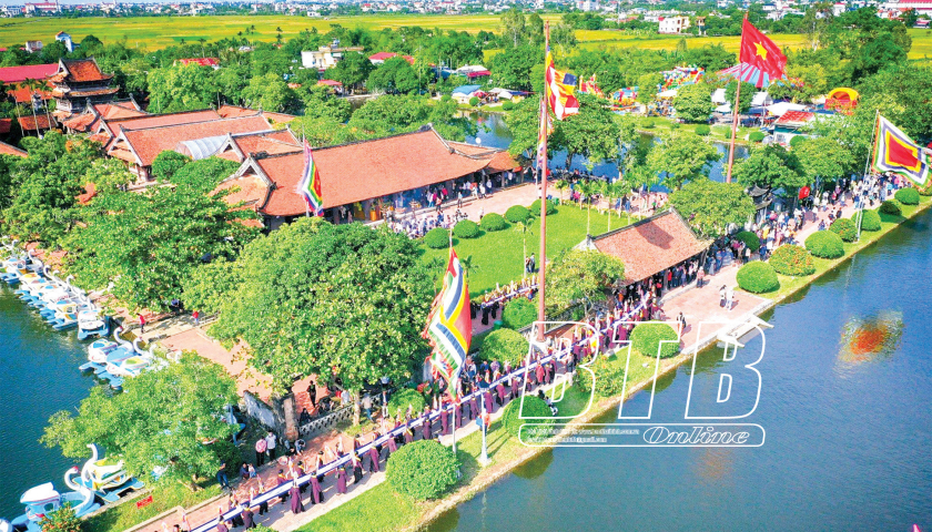 Lễ hội ch&ugrave;a Keo: Kh&ocirc;ng gian văn h&oacute;a đặc sắc đầu xu&acirc;n