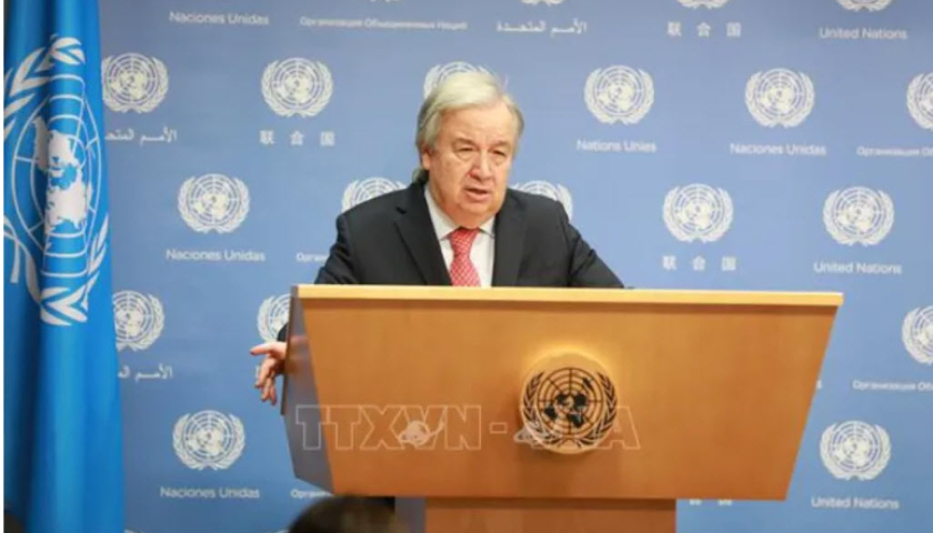 Tổng Thư k&yacute; Li&ecirc;n hợp quốc gửi th&ocirc;ng điệp đo&agrave;n kết trong năm mới 2025