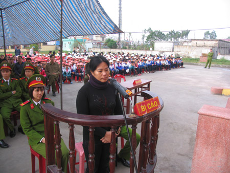 X&eacute;t xử lưu động c&aacute;c đối tượng vi phạm ph&aacute;p luật về ph&aacute;o