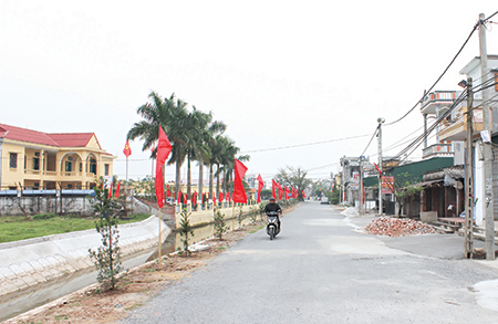 Về đ&iacute;ch sớm trong x&acirc;y dựng n&ocirc;ng th&ocirc;n mới