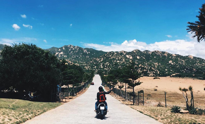 thảo nguyên ở ninh thuận 