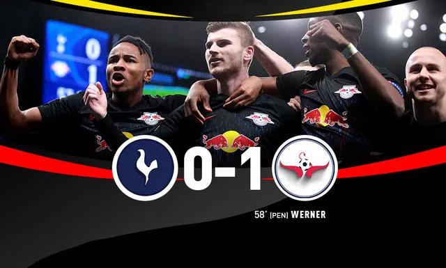 Kết quả UEFA Champions League, ngày 20/2: Tottenham 0-1 RB Leipzig, Atalanta 4-1 Valencia - Ảnh 2.