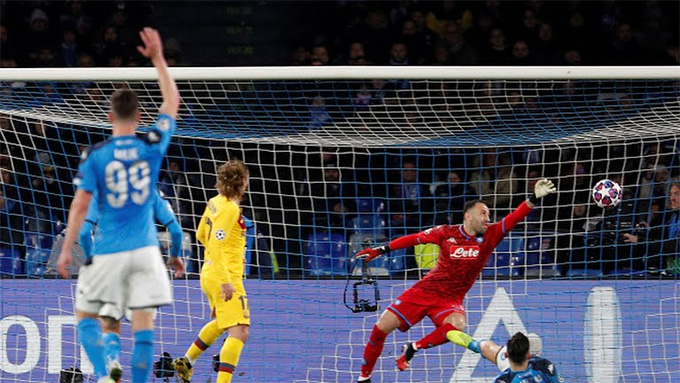 Griezmann ghi bàn gỡ hòa cho Barca