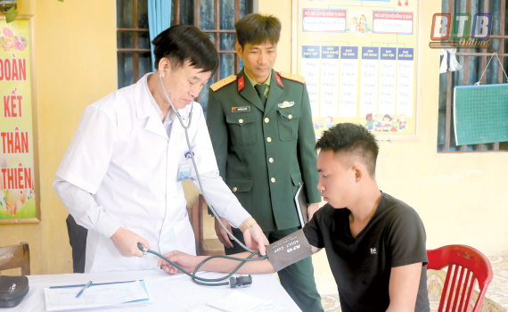 Thanh niên Quỳnh Phụ sẵn sàng nhập ngũ