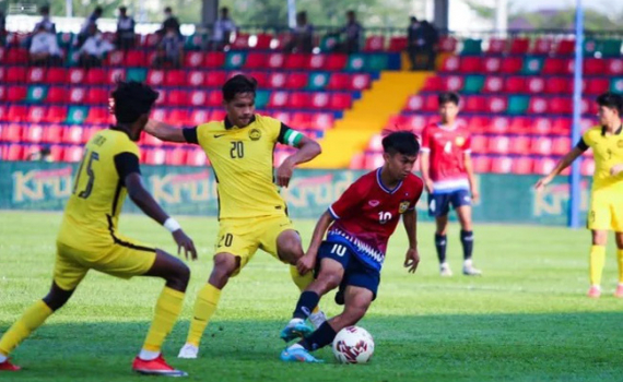 U23 Lào giành chiến thắng sốc U23 Malaysia