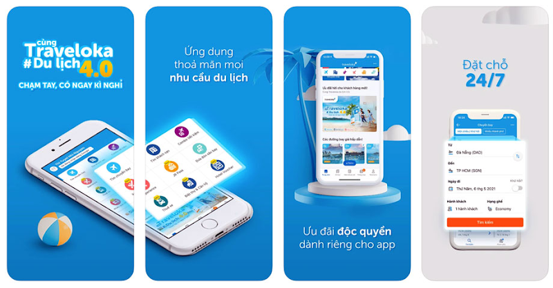 Săn vé máy bay đi Thái Lan giá rẻ trên Traveloka