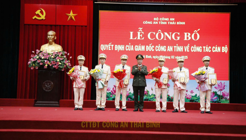 C&ocirc;ng bố quyết định của Gi&aacute;m đốc C&ocirc;ng an tỉnh về c&ocirc;ng t&aacute;c c&aacute;n bộ; qu&aacute;n triệt, triển khai thực hiện chức năng, nhiệm vụ, quyền hạn, cơ cấu tổ chức của Bộ C&ocirc;ng an v&agrave; C&ocirc;ng an địa phương