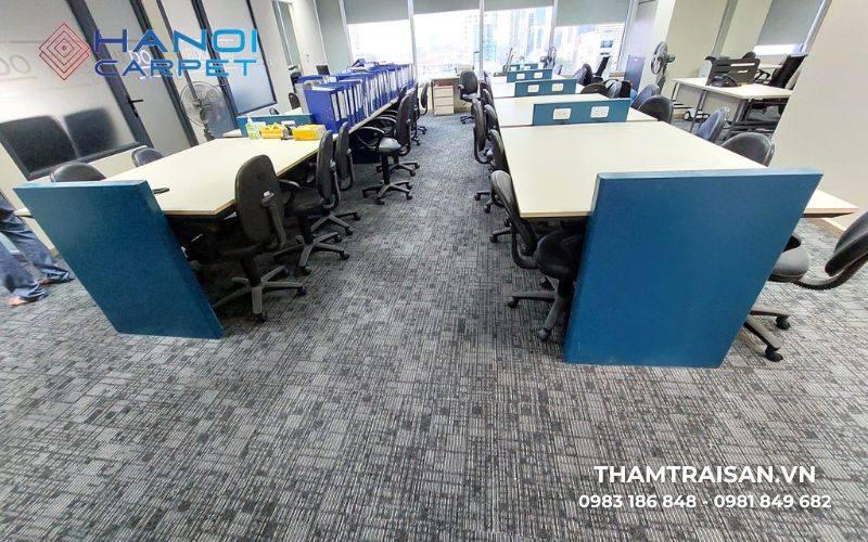 mẫu thảm văn phòng đẹp tại Thảm trải sàn Hà Nội Carpet 4