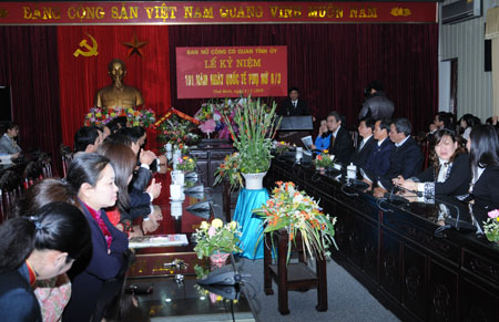 Nhiều hoạt động thiết thực nh&acirc;n kỷ niệm ng&agrave;y Quốc tế phụ nữ 8/3