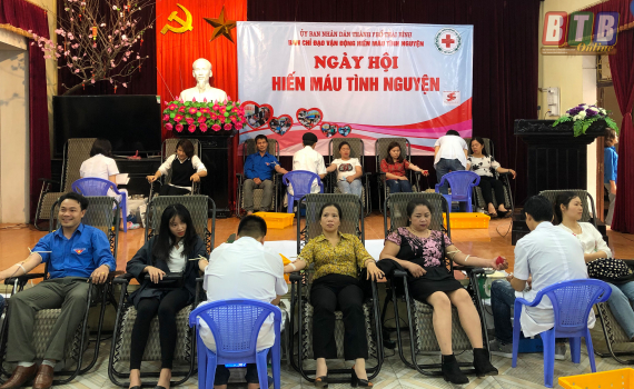 132 đơn vị máu thu nhận trong ngày hội hiến máu tình nguyện