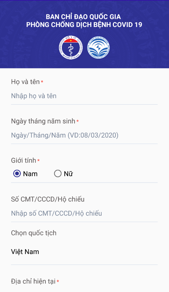 Hướng dẫn 10 bước khai báo y tế toàn dân qua app NCOVI trên di động - Ảnh 2.