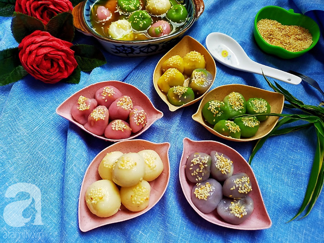 Mùng một đầu tháng làm bánh trôi ngũ sắc mong tháng mới bình an - Ảnh 6. Mùng một đầu tháng làm bánh trôi ngũ sắc mong tháng mới bình an - Ảnh 6.