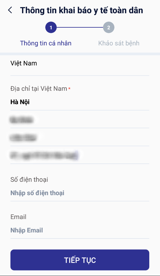Hướng dẫn 10 bước khai báo y tế toàn dân qua app NCOVI trên di động - Ảnh 7.