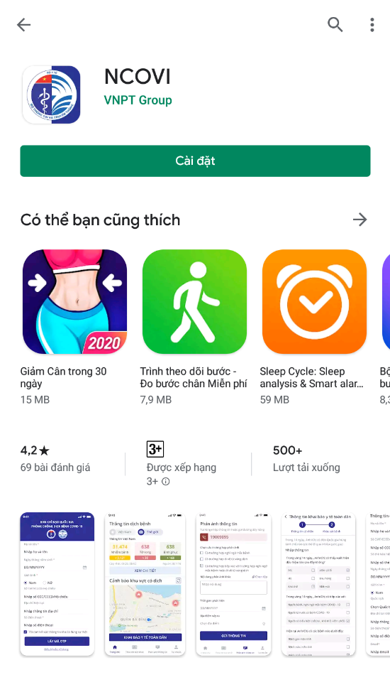 Hướng dẫn 10 bước khai báo y tế toàn dân qua app NCOVI trên di động - Ảnh 1.