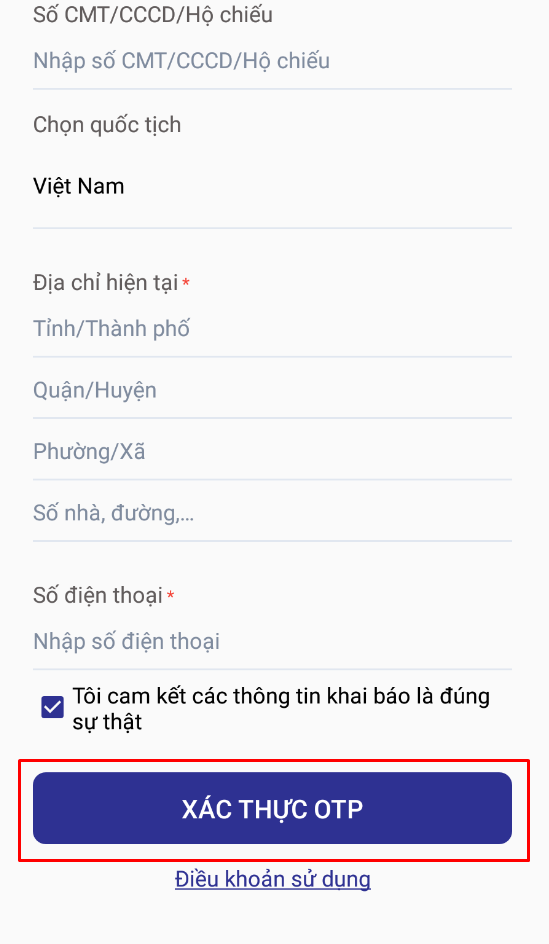 Hướng dẫn 10 bước khai báo y tế toàn dân qua app NCOVI trên di động - Ảnh 3.