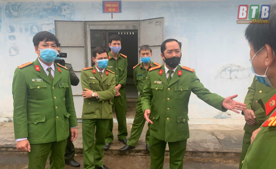 Lực lượng công an tích cực tham gia phòng, chống dịch Covid-19