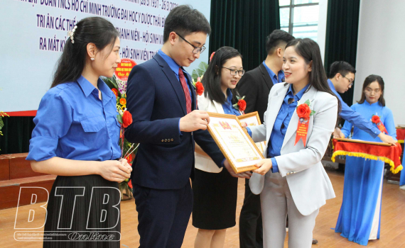 Trường Đại học Y Dược Th&aacute;i B&igrave;nh: Kỷ niệm 90 năm ng&agrave;y th&agrave;nh lập Đo&agrave;n TNCS Hồ Ch&iacute; Minh