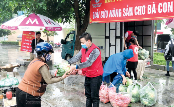 Hỗ trợ tiêu thụ nông sản cho người dân vùng có dịch