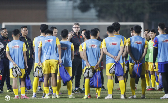 ĐT U23 Việt Nam tập buổi đầu ti&ecirc;n dưới thời HLV Philippe Troussier