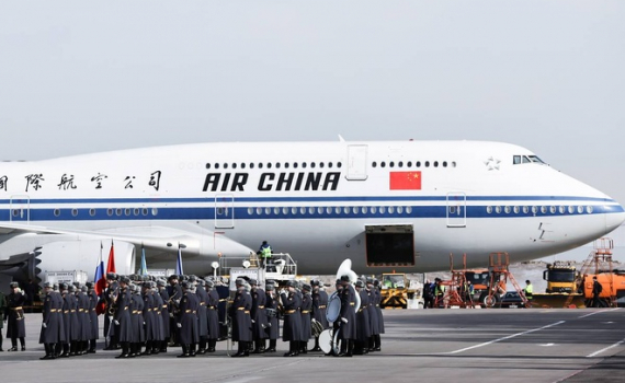 &Ocirc;ng Tập Cận B&igrave;nh đến Nga