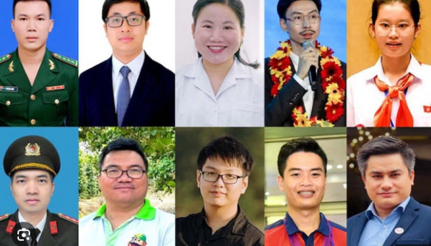 10 Gương mặt trẻ Việt Nam tiêu biểu năm 2023
