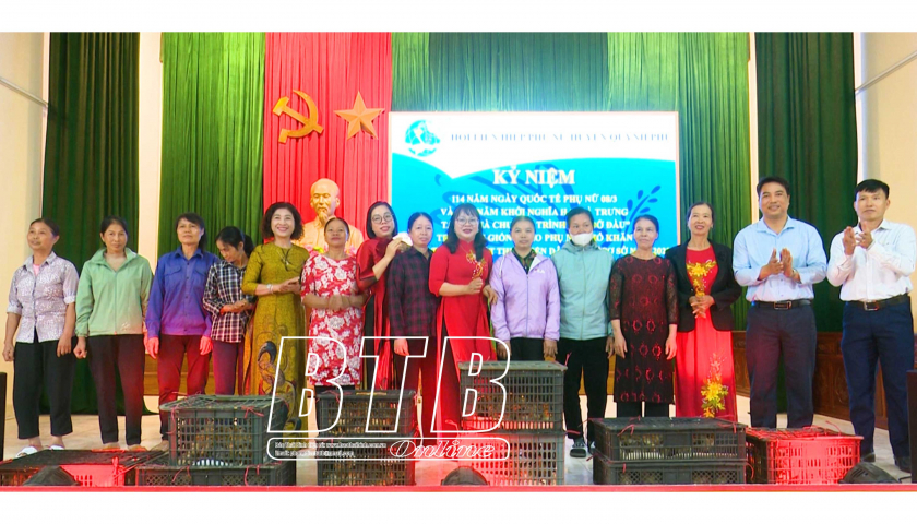 Quỳnh Phụ: Kỷ niệm ng&agrave;y Quốc tế Phụ nữ