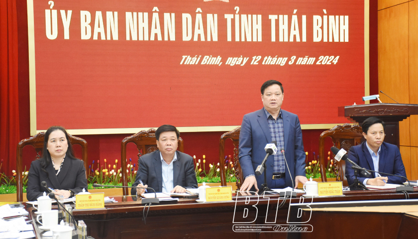 UBND tỉnh: Họp nghe và cho ý kiến một số nội dung quan trọng