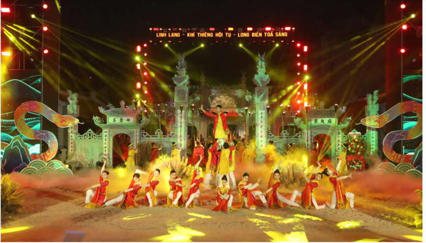 Ấn tượng chương tr&igrave;nh &ldquo;Linh Lang -Kh&iacute; thi&ecirc;ng hội tụ - Long Bi&ecirc;n tỏa s&aacute;ng&rdquo;