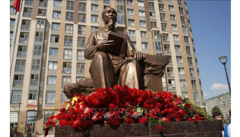 Quảng trường ở Saint Petersburg (Nga) được mang t&ecirc;n Hồ Ch&iacute; Minh