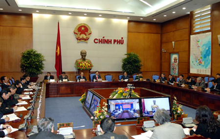 Hội nghị trực tuyến đ&aacute;nh gi&aacute;, kiểm điểm việc thực hiện Quyết định số 64/2003/QĐ - TTg của Thủ tướng Ch&iacute;nh phủ