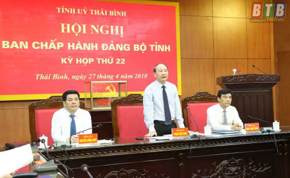 Đồng ch&iacute; Nguyễn Hồng Di&ecirc;n, Ủy vi&ecirc;n Trung ương Đảng, Ph&oacute; B&iacute; thư Tỉnh ủy, Chủ tịch UBND tỉnh được bầu giữ chức B&iacute; thư Tỉnh ủy nhiệm kỳ 2015 &ndash; 2020