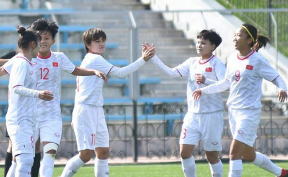 Thắng Jordan 2-0, ĐT nữ Việt Nam gi&agrave;nh v&eacute; tham dự v&ograve;ng loại thứ 3 Olympic 2020