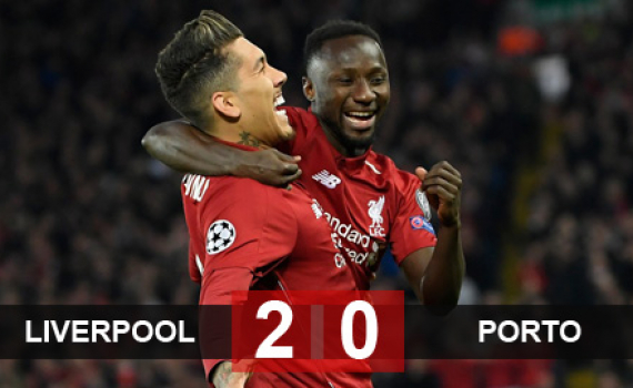 Liverpool 2-0 Porto: Firmino l&agrave;m lu mờ Salah