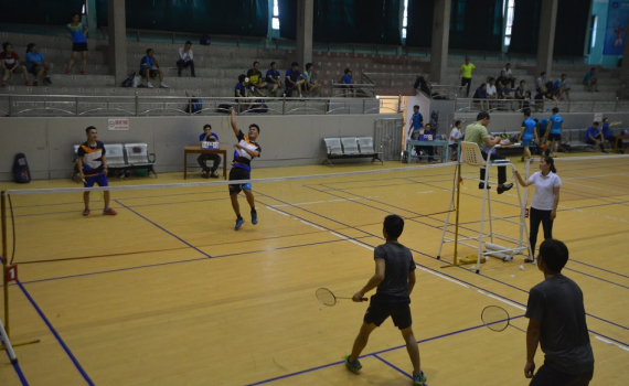 Giải cầu l&ocirc;ng kỷ niệm 60 năm ng&agrave;y truyền thống ng&agrave;nh X&acirc;y dựng Th&aacute;i B&igrave;nh