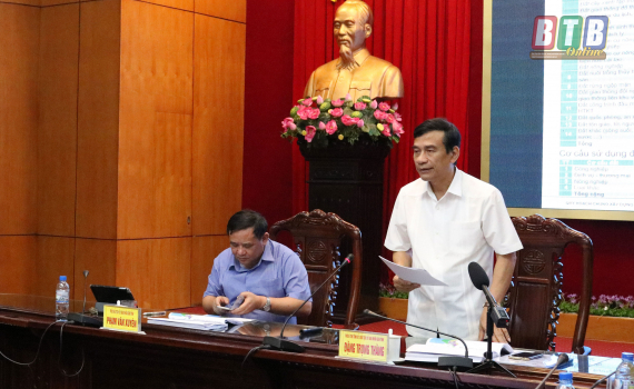 Ủy ban nh&acirc;n d&acirc;n tỉnh nghe v&agrave; cho &yacute; kiến về quy hoạch chung x&acirc;y dựng khu kinh tế