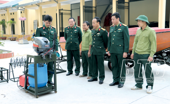 Ứng dụng s&aacute;ng kiến, cải tiến, n&acirc;ng cao hiệu quả huấn luyện