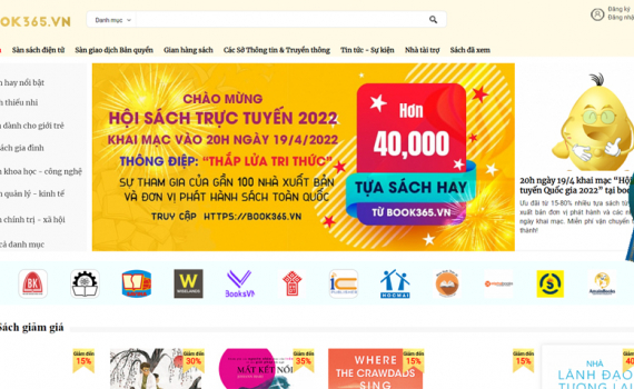 Khai mạc Hội sách trực tuyến quốc gia năm 2022