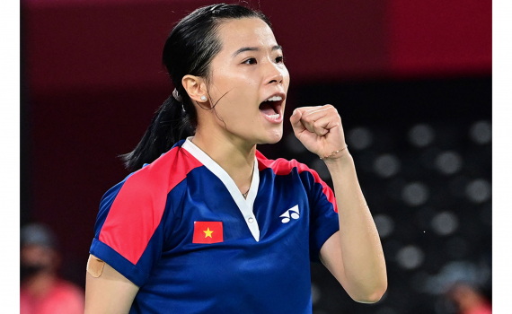 Thuỳ Linh thắng nhanh nhất vòng một giải cầu lông châu Á 2023