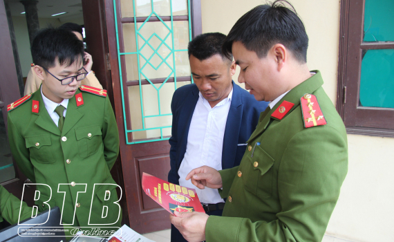 Tiền Hải: Hưởng ứng cuộc thi trắc nghiệm trên internet tìm hiểu Đề án 06