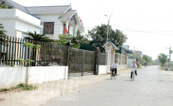 Vũ Thư: Gỡ kh&oacute; x&acirc;y dựng n&ocirc;ng th&ocirc;n mới n&acirc;ng cao